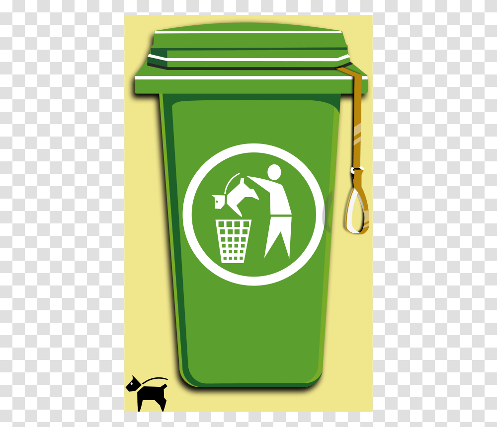 Ben Dog Trash Can, Animals, Recycling Symbol, Mailbox, Letterbox Transparent Png