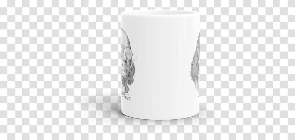 Ben Franklin Party Mug Ceramic, Lamp, Cylinder, Coffee Cup, Soil Transparent Png