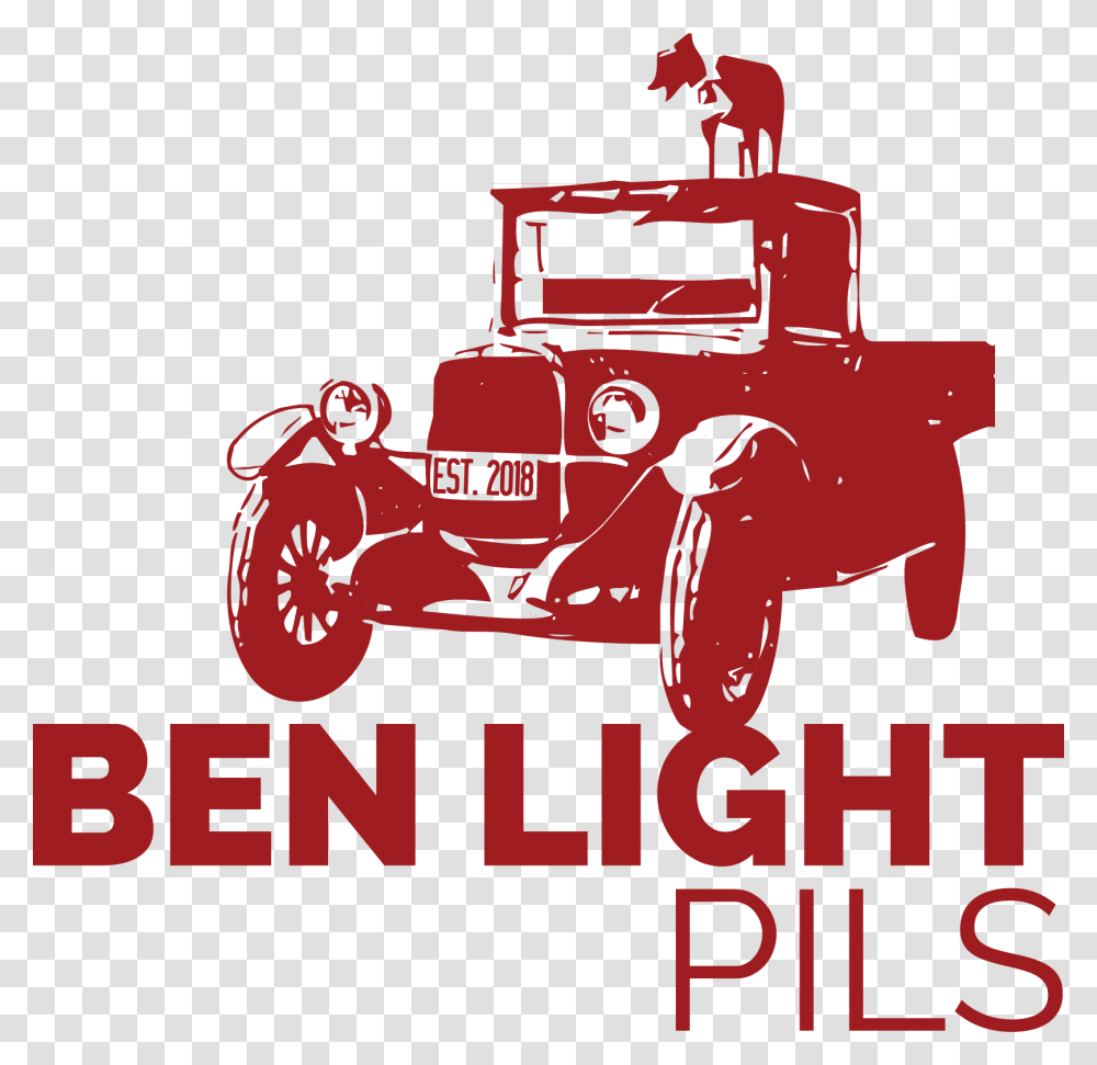 Ben Light Pilsner Gruner Brothers Logo, Truck, Vehicle, Transportation, Fire Truck Transparent Png