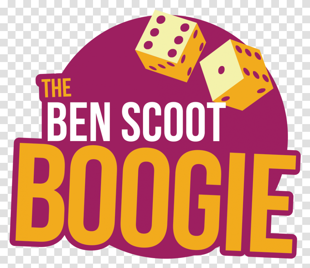 Ben Scoot Boogie Logo Language, Text, Game, Alphabet, Dice Transparent Png