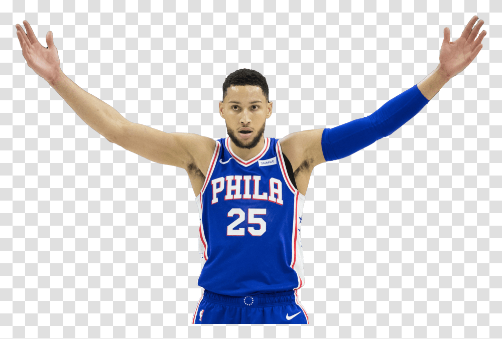 Ben Simmons Ben Simmons Wings Poster, Person, Human, People, Basketball Transparent Png