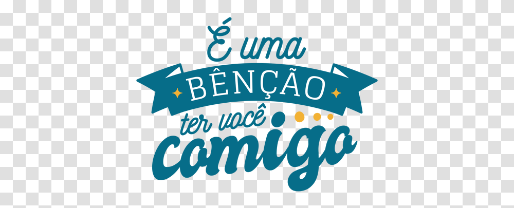 Bencao Ter Voce Comigo Portuguese Text Voc Uma, Beverage, Drink, Soda, Logo Transparent Png