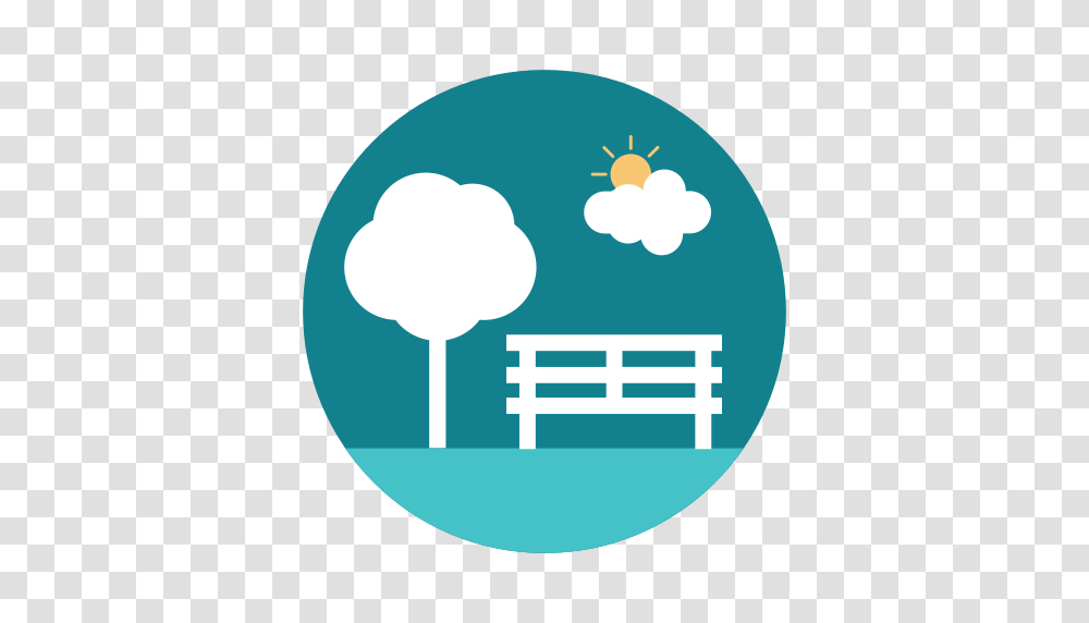Bench Citycons Park Relax Tree Icon, Hand, Machine, Gearshift Transparent Png