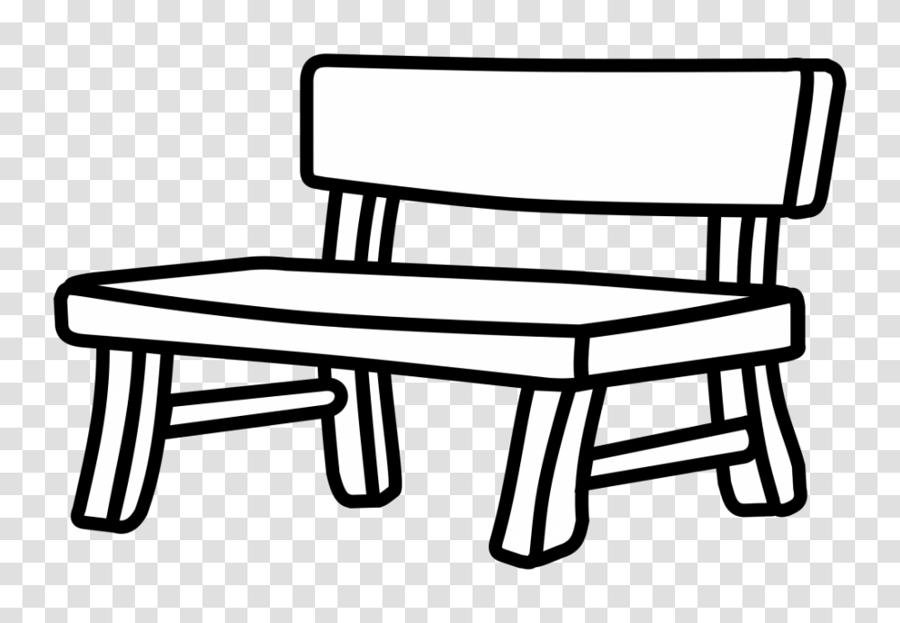 Bench Clipart Park Bench, Furniture, Chair, Piano, Leisure Activities Transparent Png