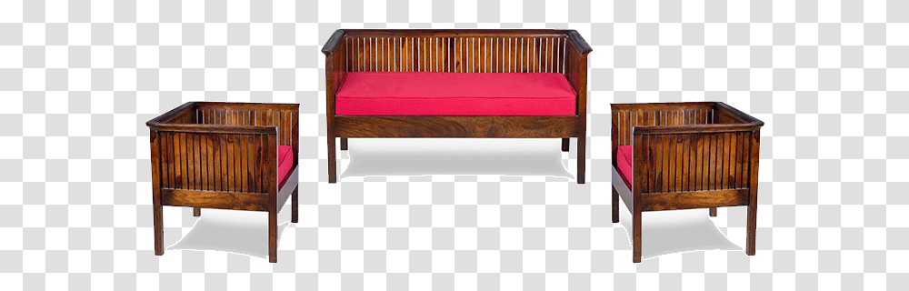 Bench, Furniture, Couch, Bed, Crib Transparent Png