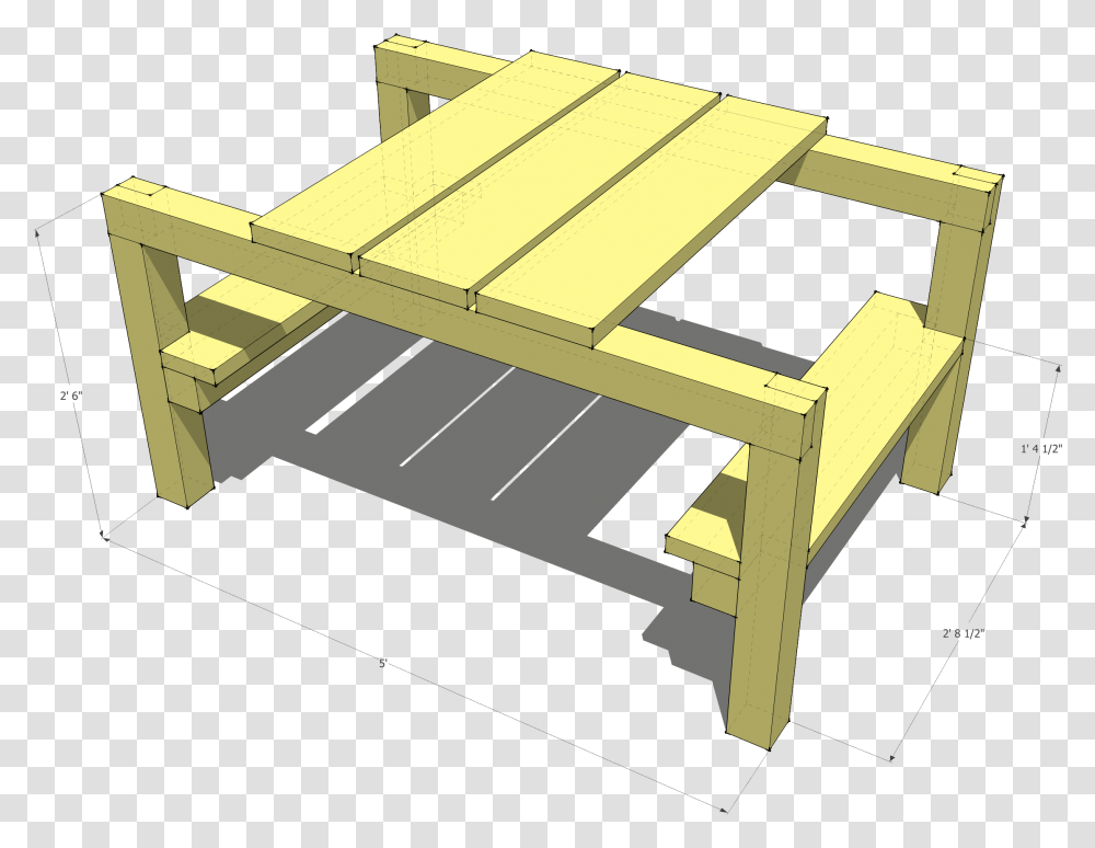 Bench, Furniture, Table, Coffee Table, Plywood Transparent Png