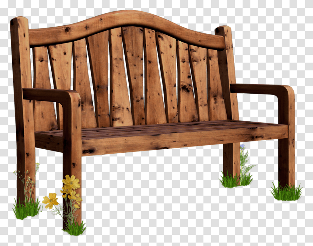 Bench Pencil And In Park Bench Clipart, Furniture, Chair, Gate Transparent Png