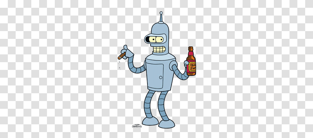 Bender Futurama, Robot Transparent Png