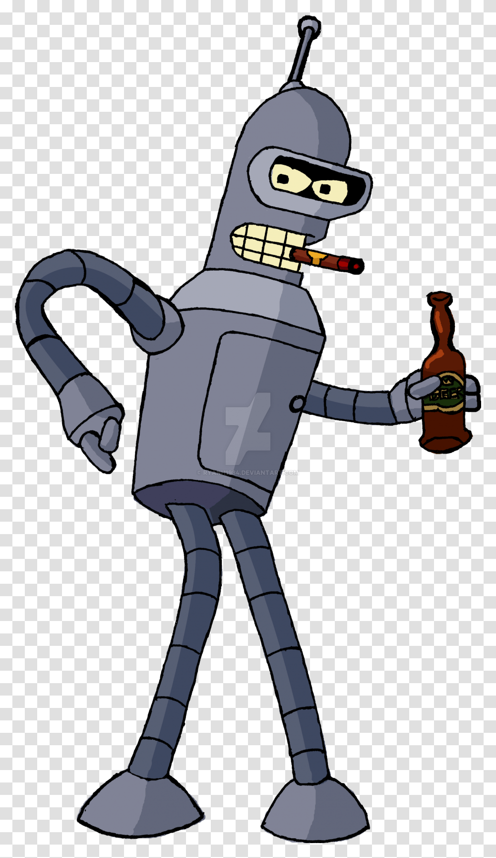 Bender Image, Person, Human, Robot, Doodle Transparent Png