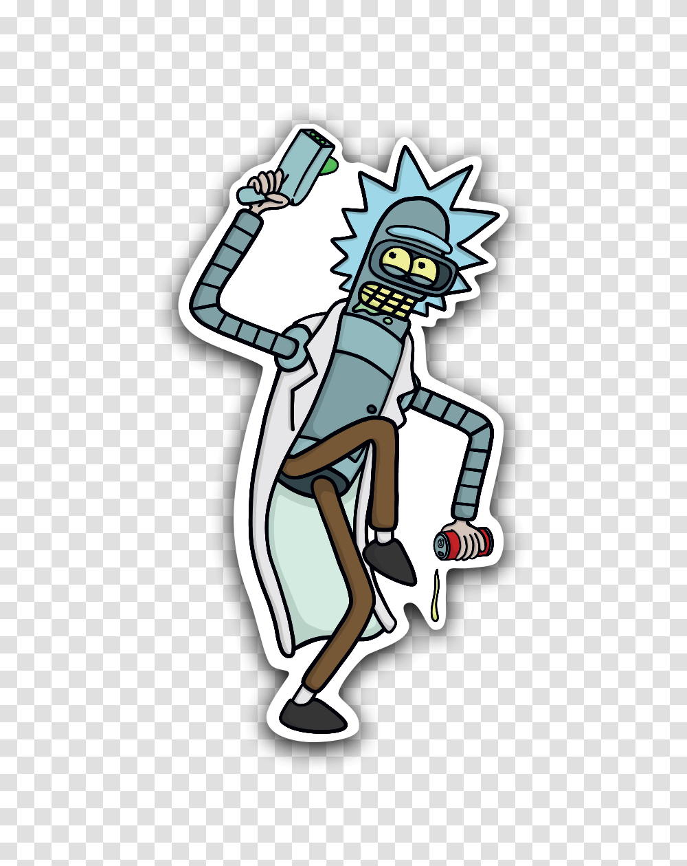 Bender Rick Sticker Florp Studios, Animal, Wasp, Bee, Insect Transparent Png