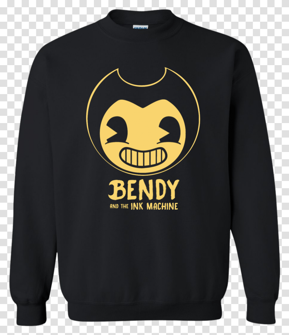 Bendy And The Ink Machine Batim Shirt Hoodie Tank Happy Fathers Day T Shirt, Apparel, Sleeve, Long Sleeve Transparent Png