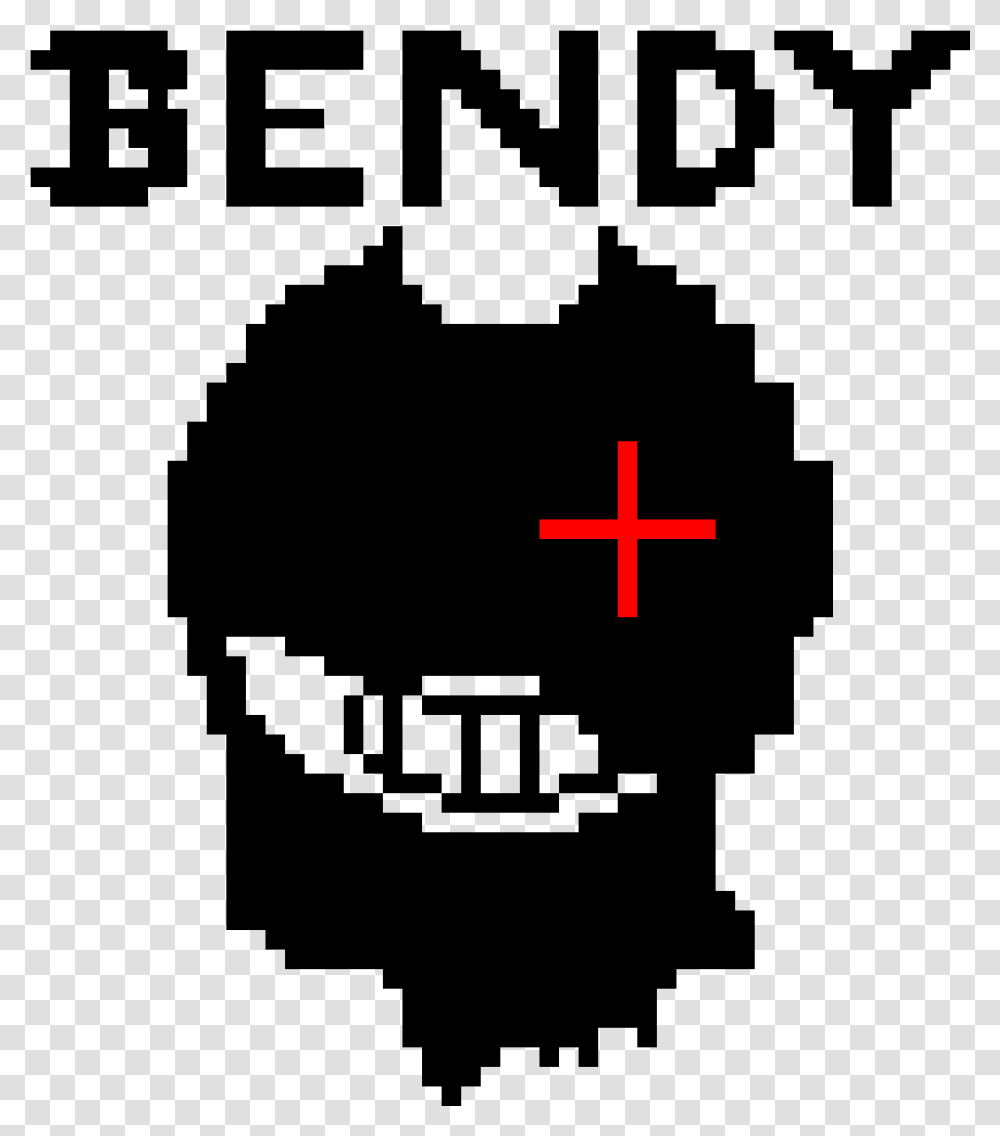 Bendy And The Ink Machine Bendy And The Ink Machine Pixel Art, Minecraft, Stage, Weapon Transparent Png