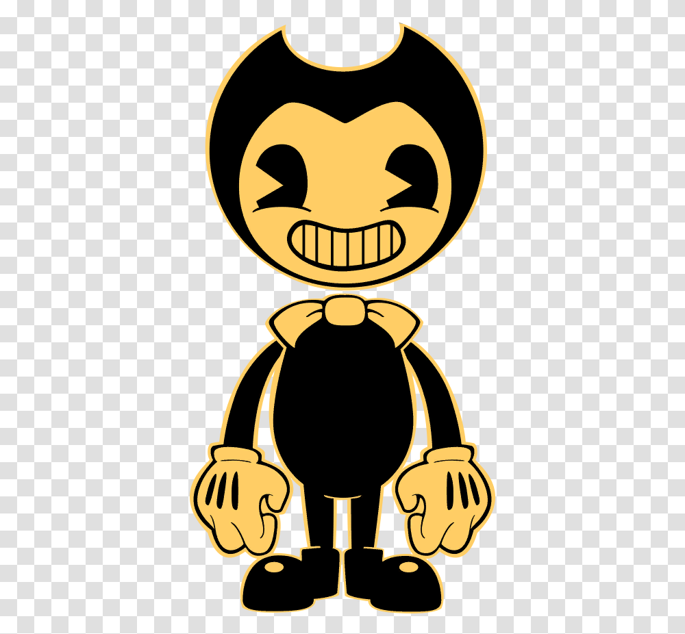 Bendy And The Ink Machine Bendy And The Ink Machine, Stencil Transparent Png