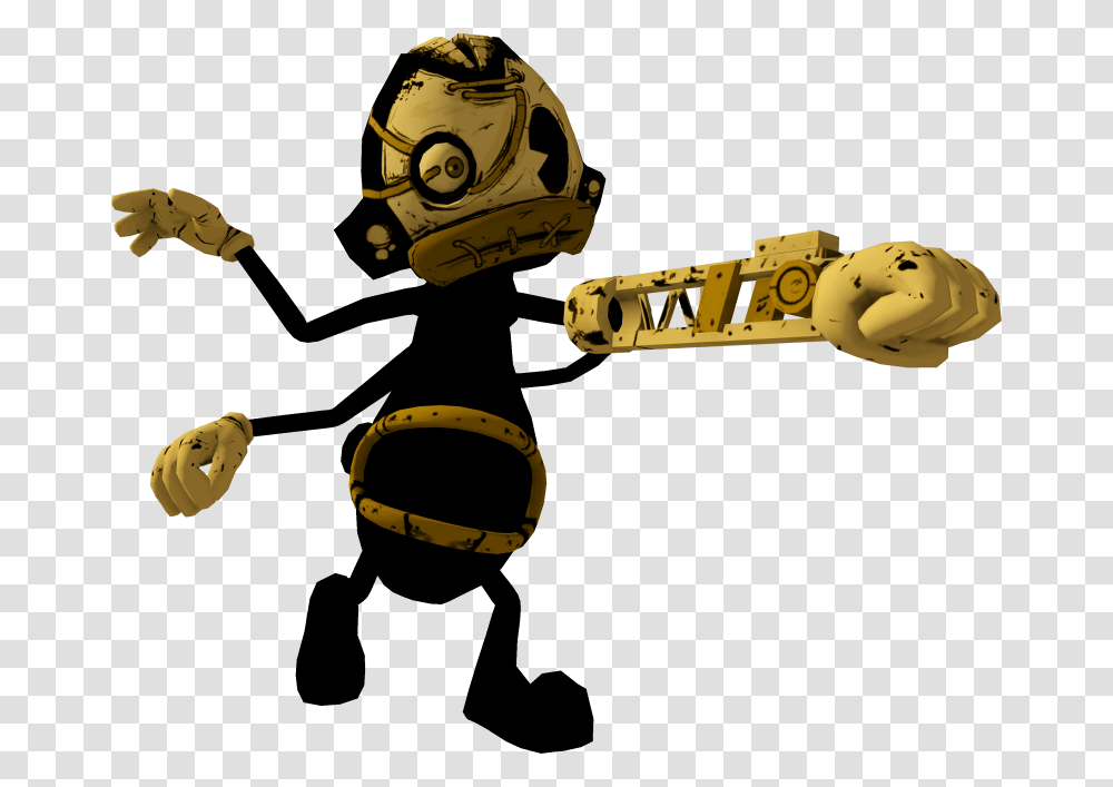 Bendy And The Ink Machine Butcher Gang, Helmet, Apparel, Wristwatch Transparent Png
