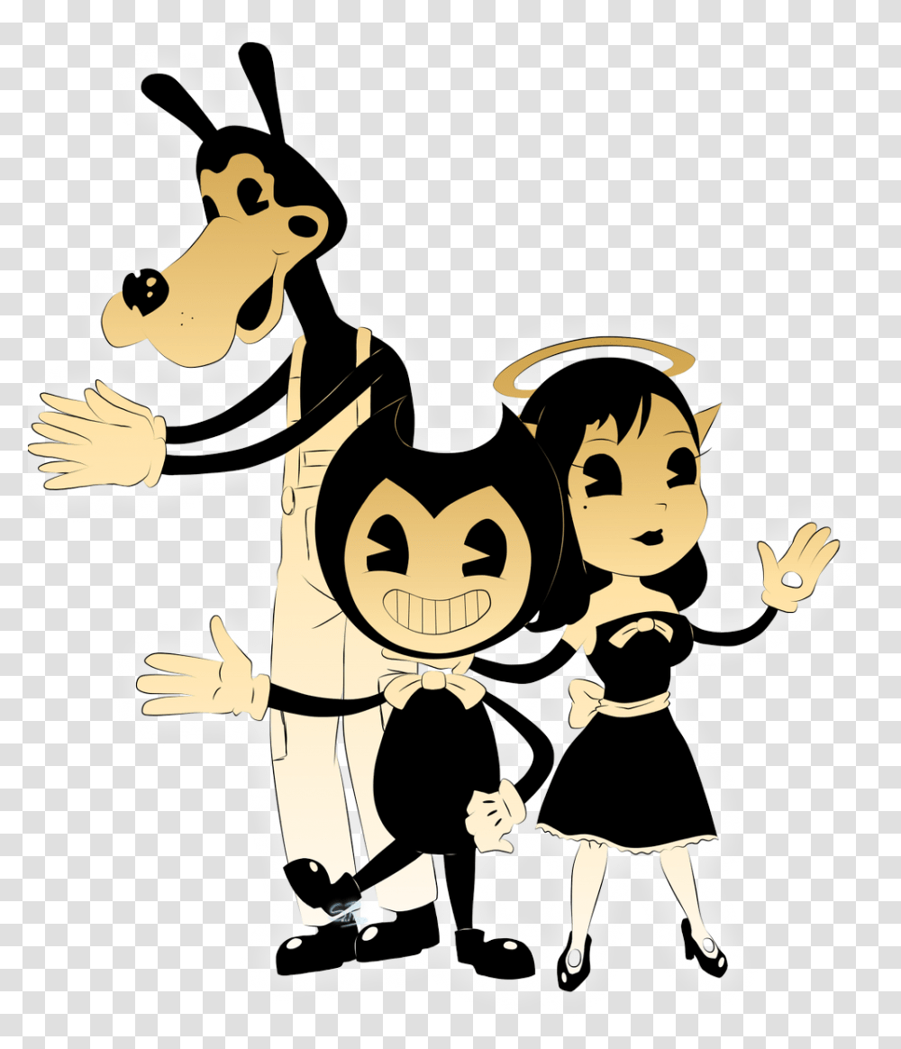 Bendy And The Ink Machine Characters, Family Transparent Png