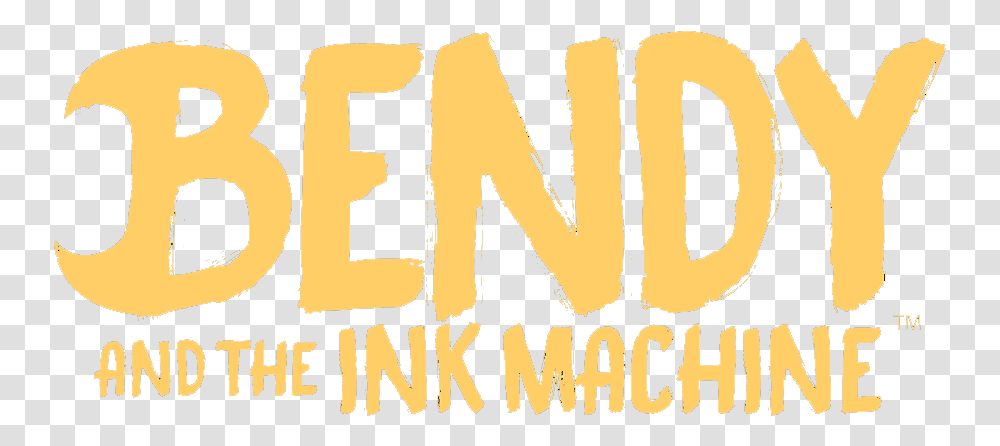 Bendy And The Ink Machine Game Bendy And The Ink Machine Logo, Word, Poster, Advertisement Transparent Png