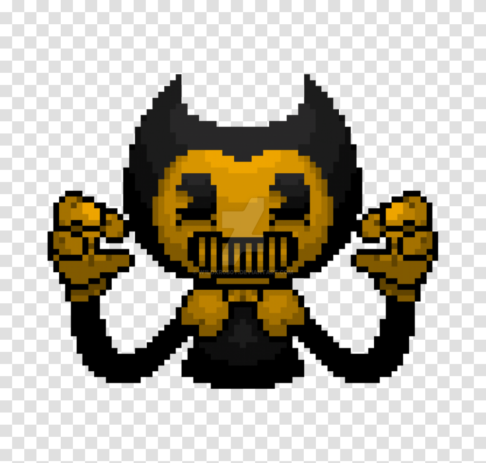 Bendy And The Ink Machine, Pac Man Transparent Png