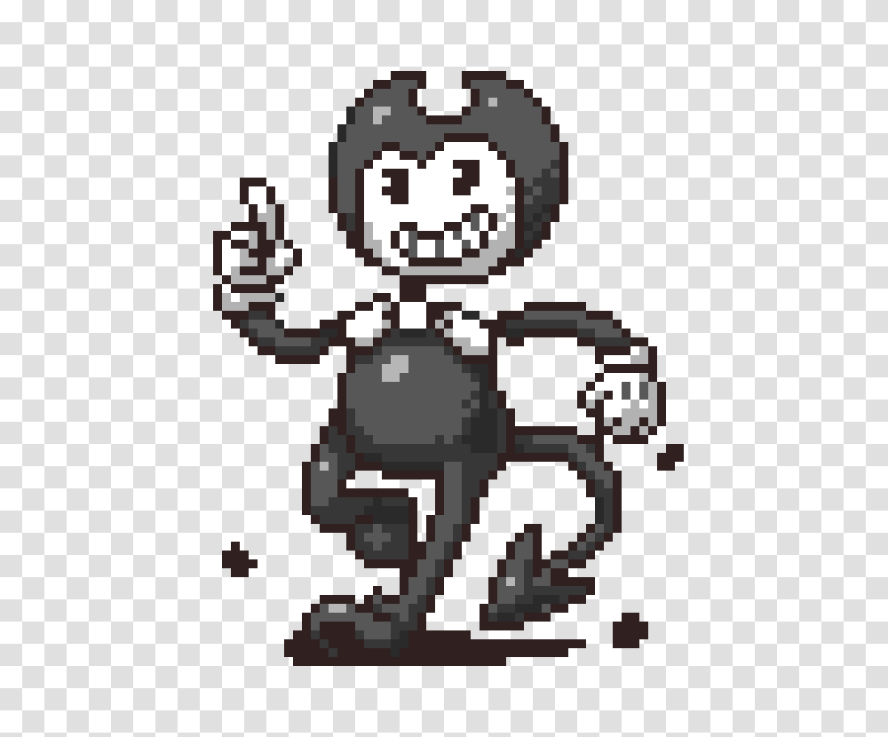 Bendy And The Ink Machine, Rug, Cross, Robot Transparent Png