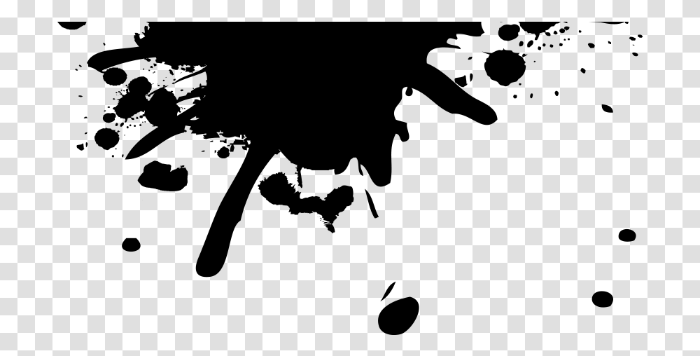 Bendy Bendy And The Ink Machine Ink Splat, Gray, World Of Warcraft Transparent Png