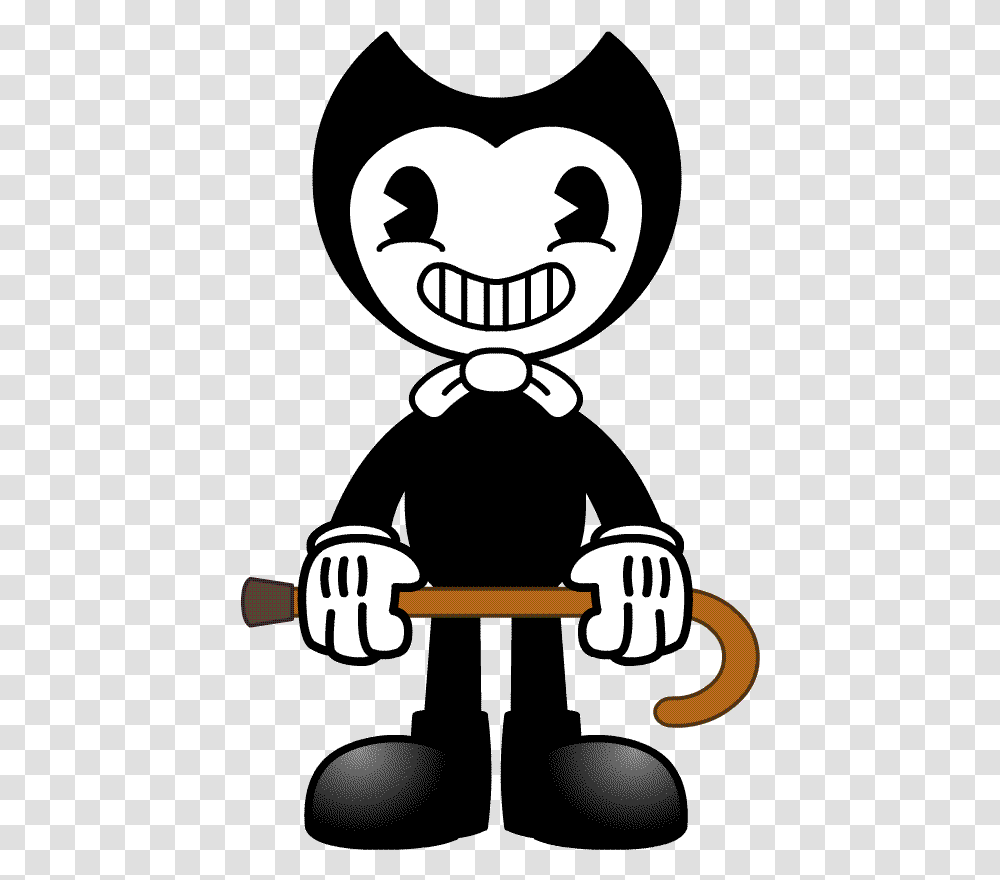 Bendy Dancing Gif Bendy And The Ink Machine Plush, Label, Stencil, Poster Transparent Png