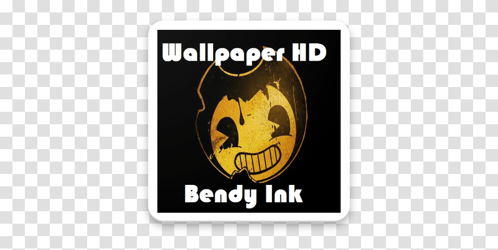 Bendy Ink Wallpaper Hd Label, Symbol, Text, Logo, Trademark Transparent Png