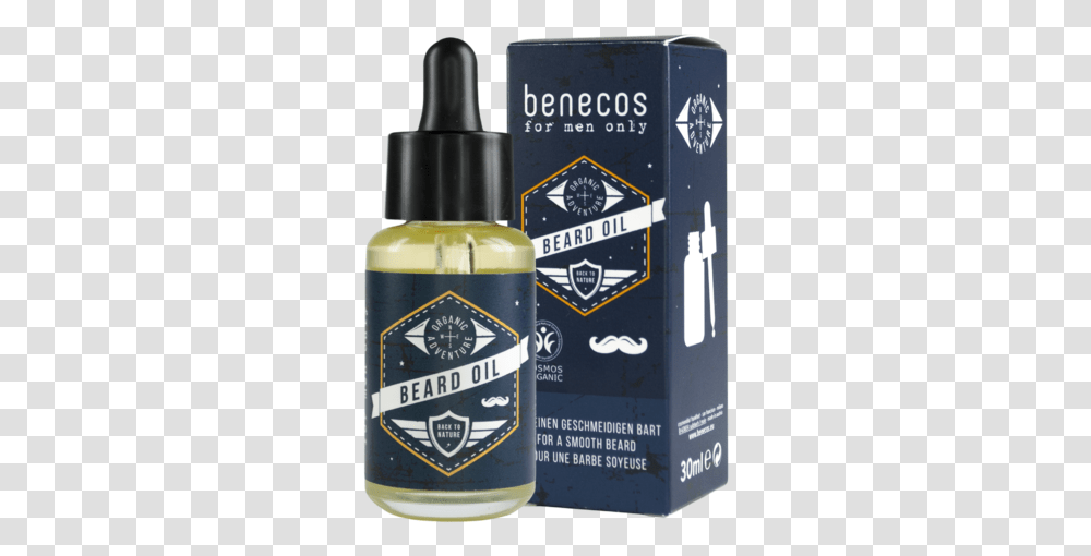 Benecos Beard Oil, Bottle, Cosmetics, Label Transparent Png