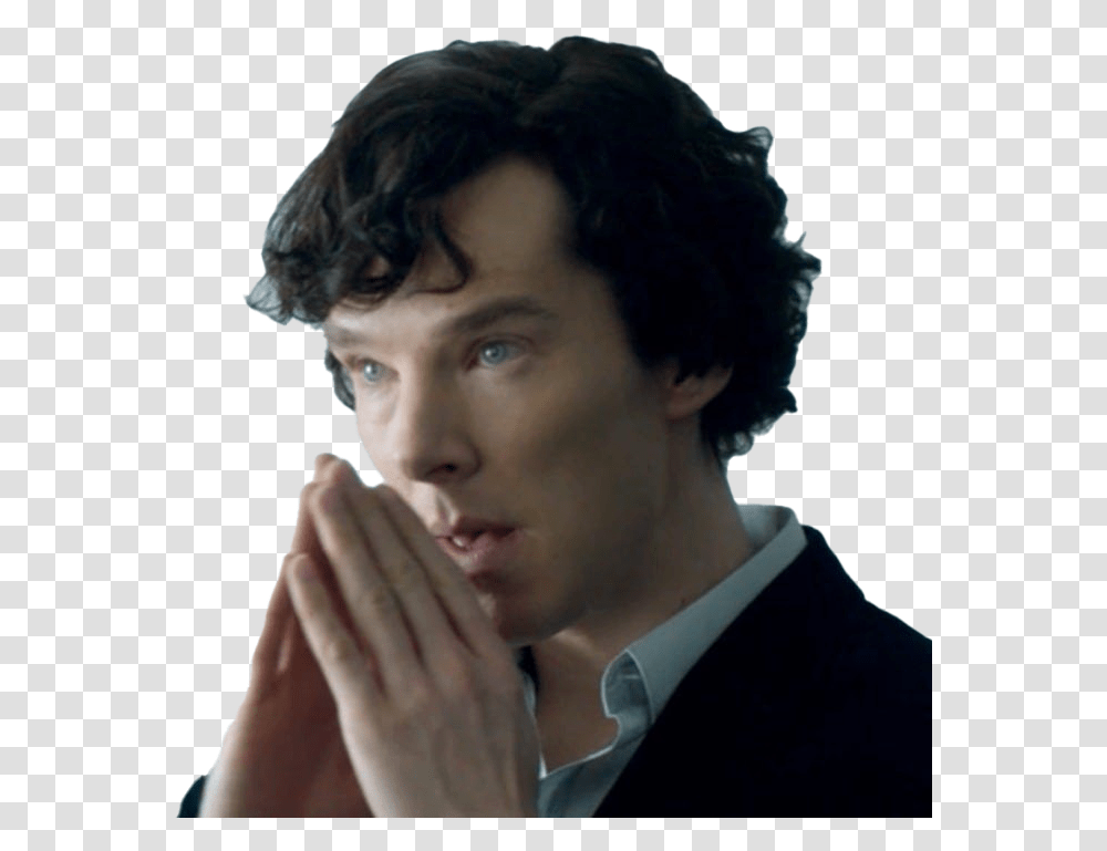 Benedict Cumberbatch Sherlock Holmes Free Benedict Cumberbatch Sherlock, Person, Human, Worship, Prayer Transparent Png