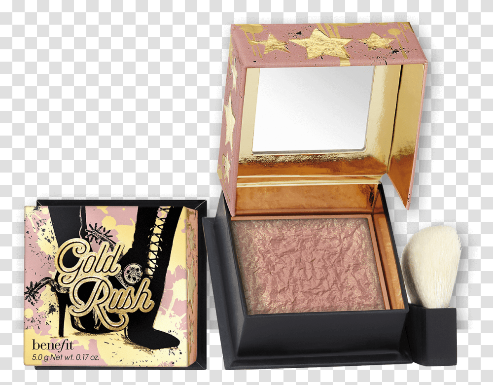 Benefit Blush Gold Rush, Face Makeup, Cosmetics, Box Transparent Png