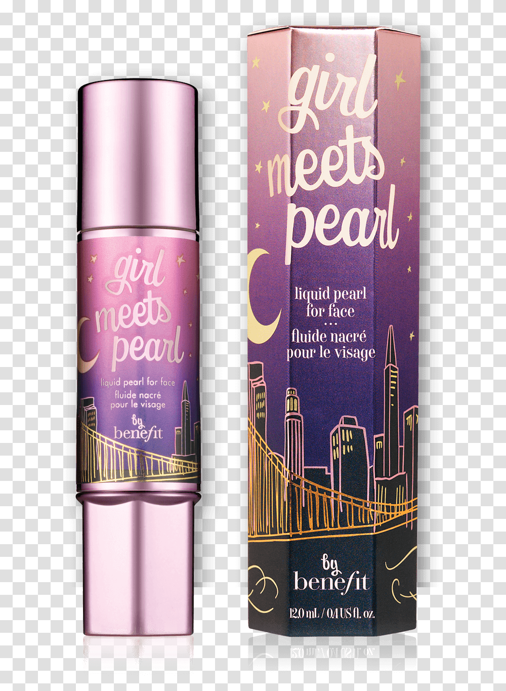 Benefit Cosmetics Girl Meets Pearl Liquid Highlighter Benefit Girl Meets Pearl Highlighter, Bottle, Book, Perfume, Deodorant Transparent Png