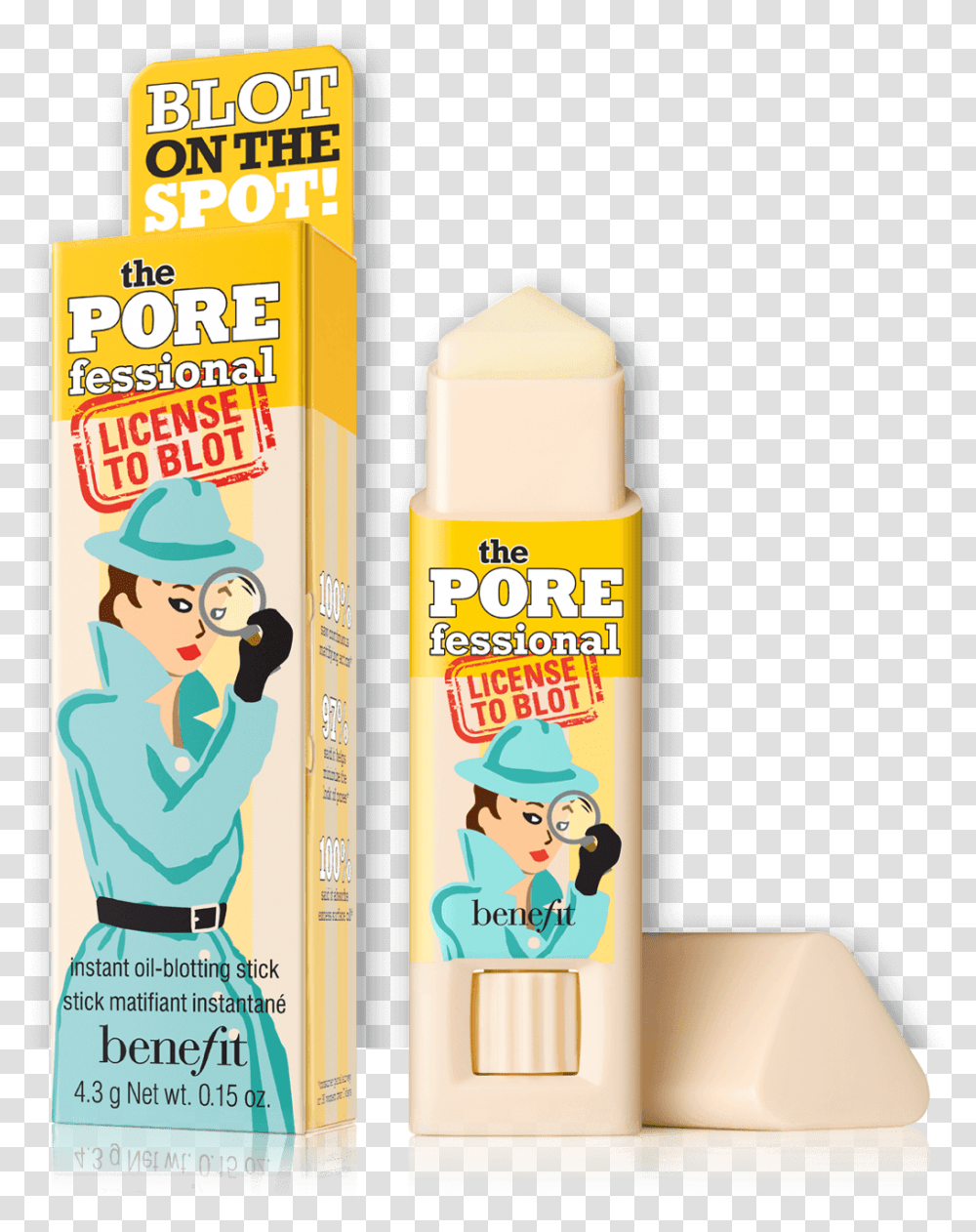 Benefit Cosmetics The Porefessional Series, Bottle, Sunscreen, Label Transparent Png