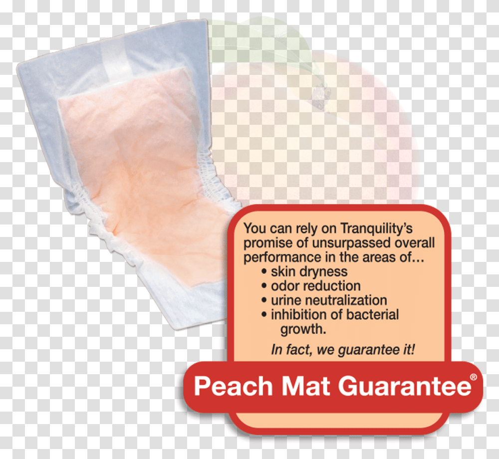 Benefits Of Tranquility Diapers Comfort, Plant, Peach, Fruit, Food Transparent Png