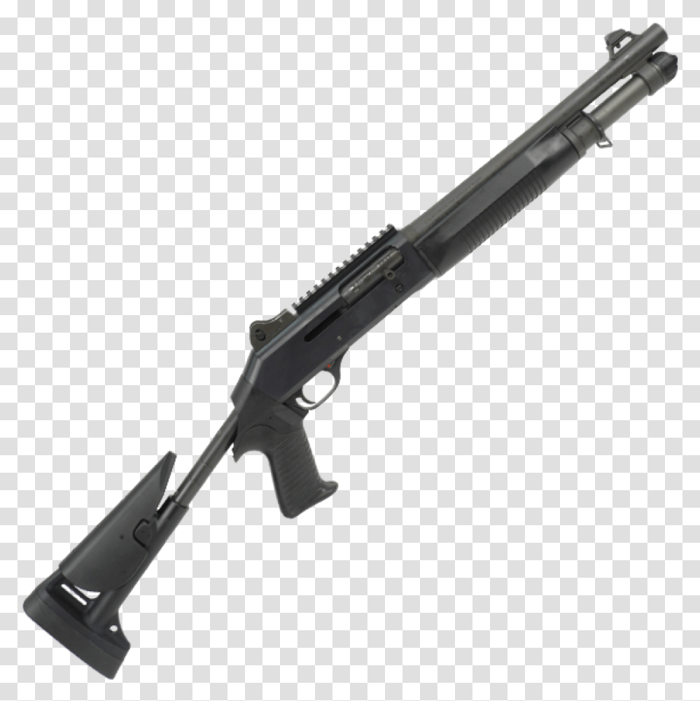 Benelli M4 M4 Carbine Stock Shotgun Pump Action Savage Msr 10 Long Range, Weapon, Weaponry, Rifle, Blade Transparent Png