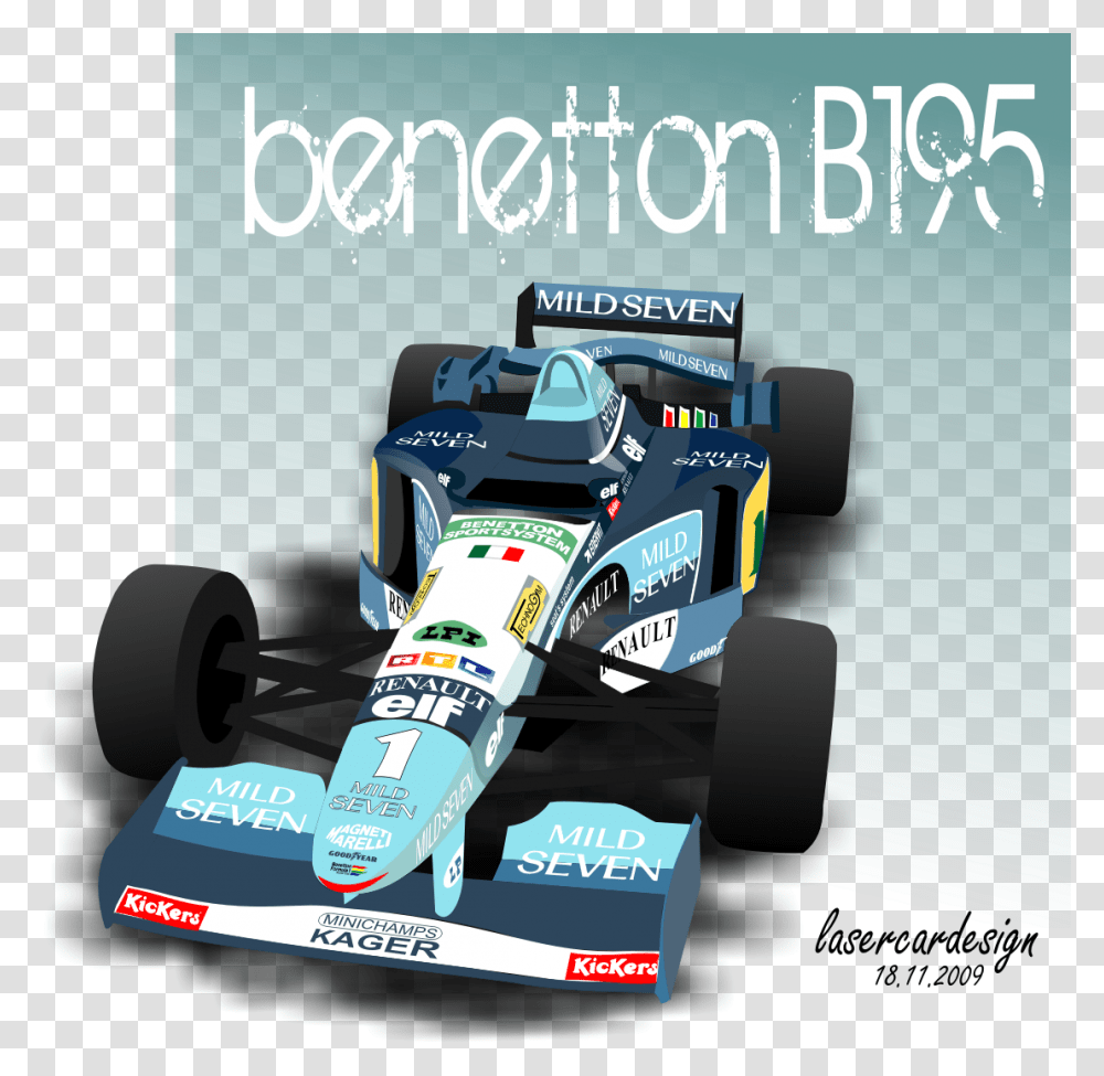 Benetton, Car, Vehicle, Transportation, Automobile Transparent Png