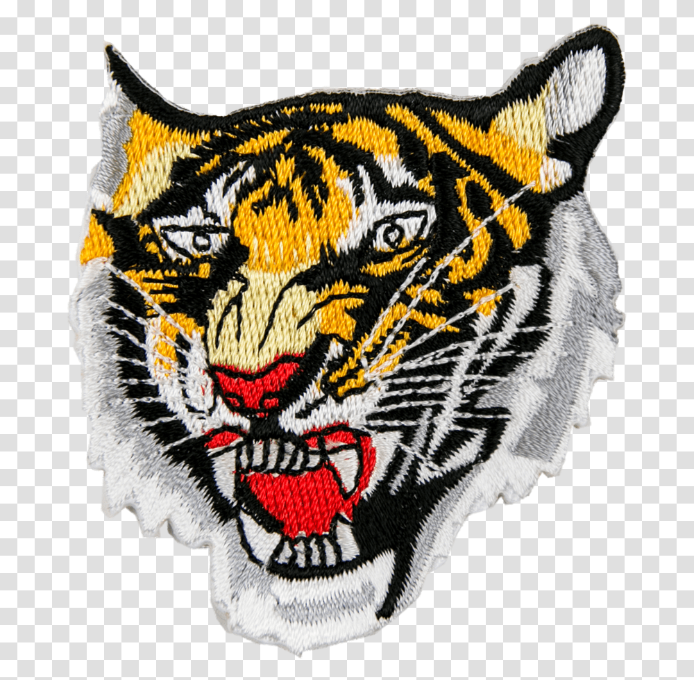 Bengal Tiger, Label, Mammal, Logo Transparent Png