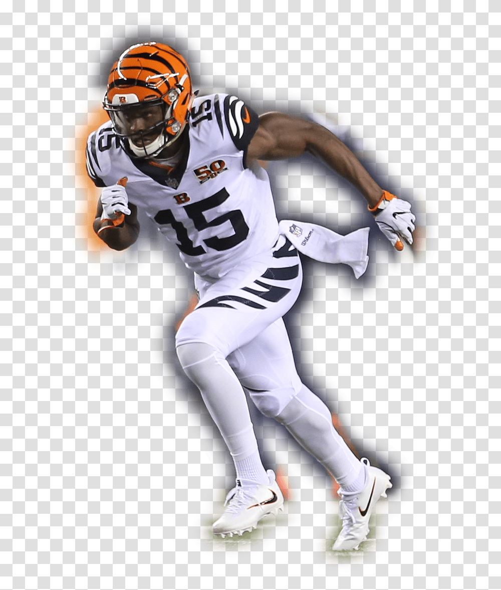 Bengals Football Player, Apparel, Helmet, American Football Transparent Png