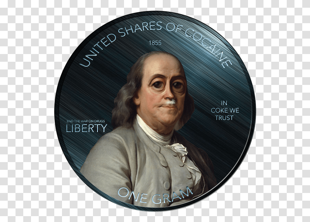 Benjamin Franklin, Person, Human, Disk, Dvd Transparent Png
