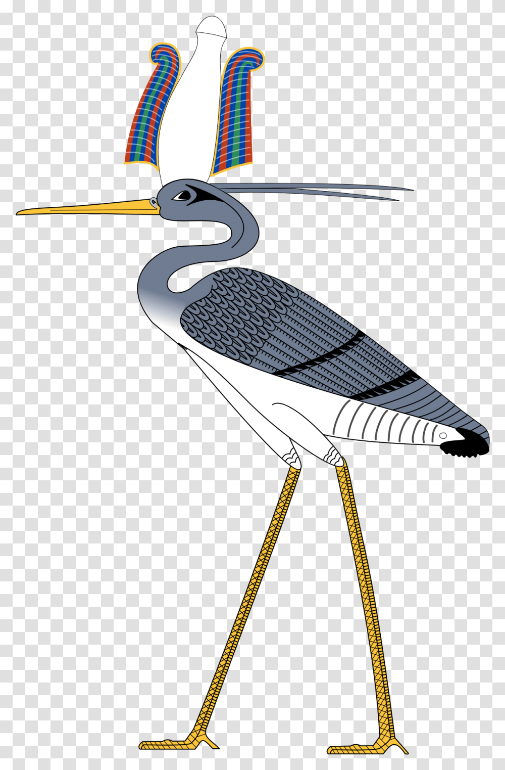 Bennu Bird, Stork, Animal, Bow, Waterfowl Transparent Png