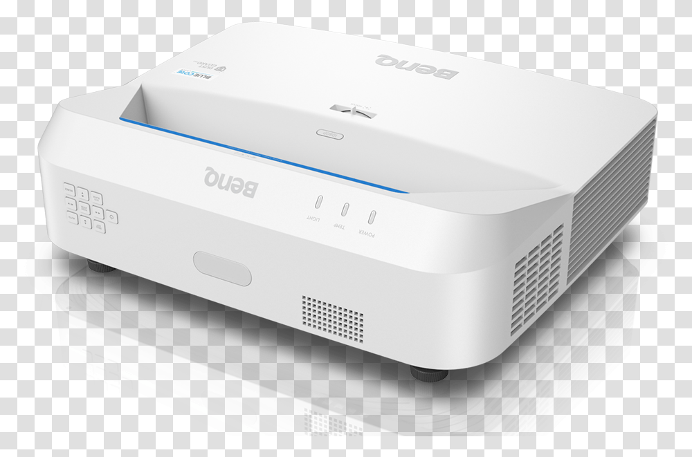 Benq Unveils Blue Core Laser Projector Line For Education Benq W1090, Machine, Box, Printer Transparent Png
