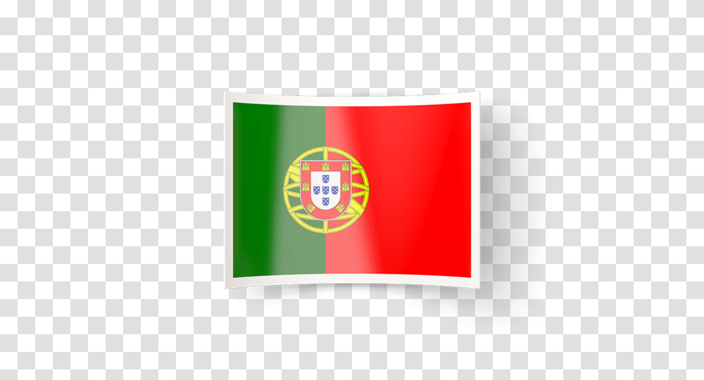 Bent Icon Illustration Of Flag Of Portugal, Logo, Trademark, Business Card Transparent Png
