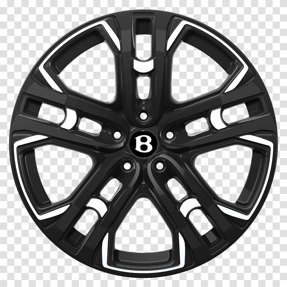 Bentley Bentayga Le Mans Light Alloy Wheels Image Hyundai Wheel, Machine, Tire, Helmet Transparent Png