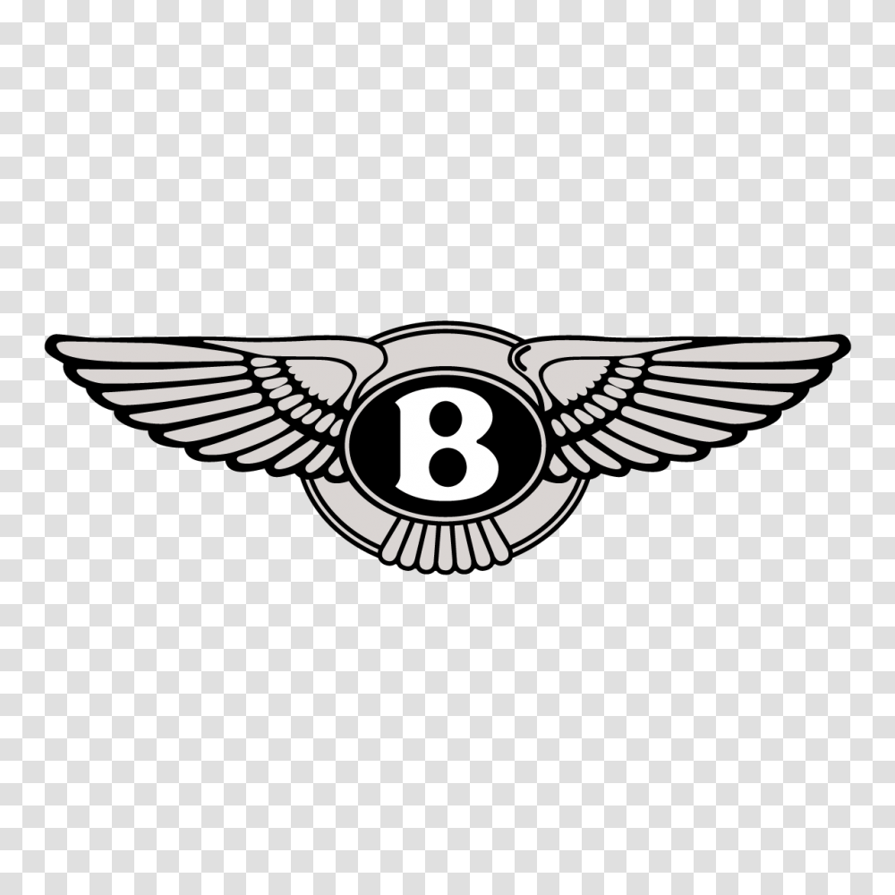 Bentley Logo, Trademark, Emblem, Bird Transparent Png