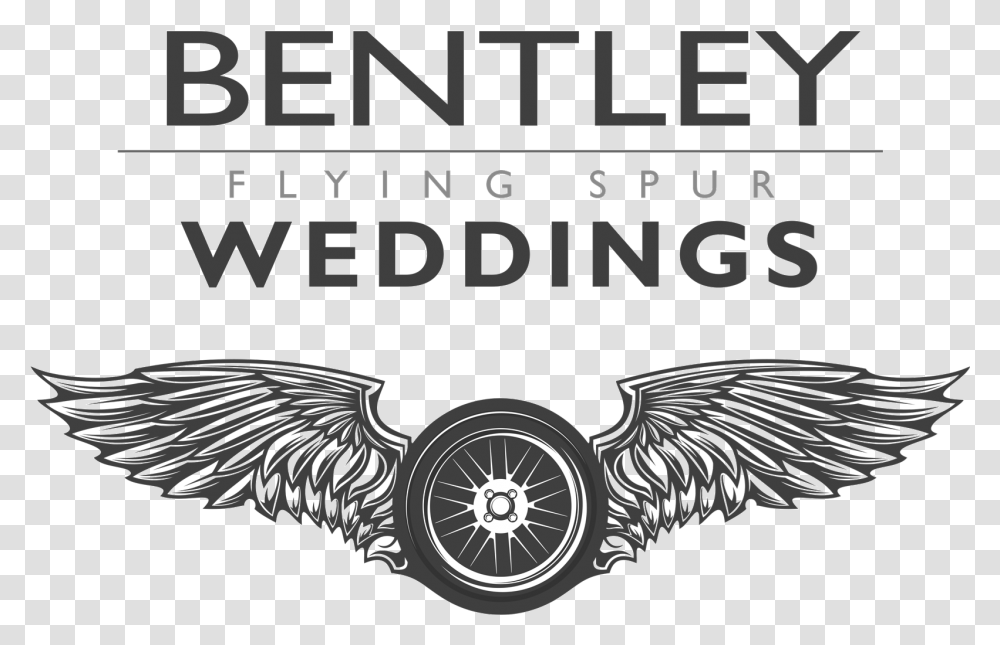 Bentley Wedding Cars Greater City Of Bendigo, Logo, Symbol, Trademark, Flyer Transparent Png