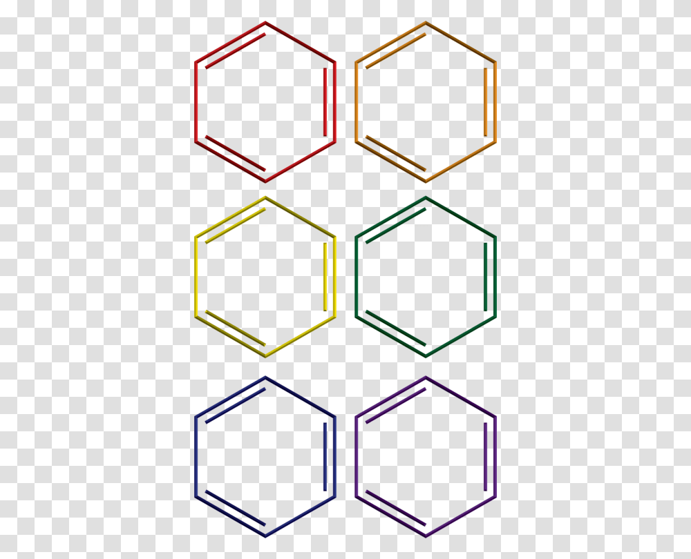 Benzene Color Organic Chemistry Hydrocarbon Rainbow Free, Number, Lighting Transparent Png