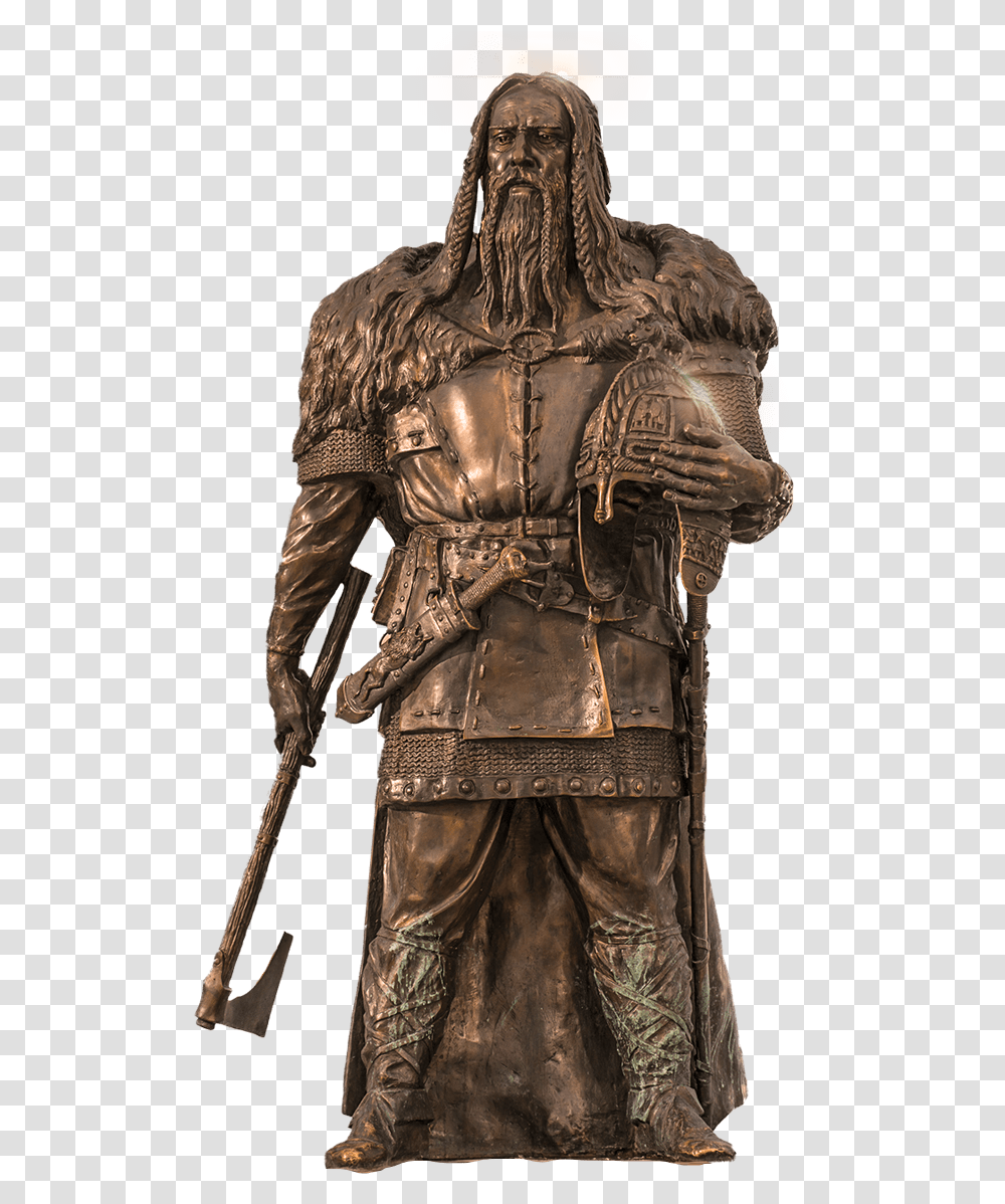 Beowulf Is A Geatish Hero Who Fights The Monster Grendel Statue Of Grendel Beowulf, Bronze, Apparel, Armor Transparent Png