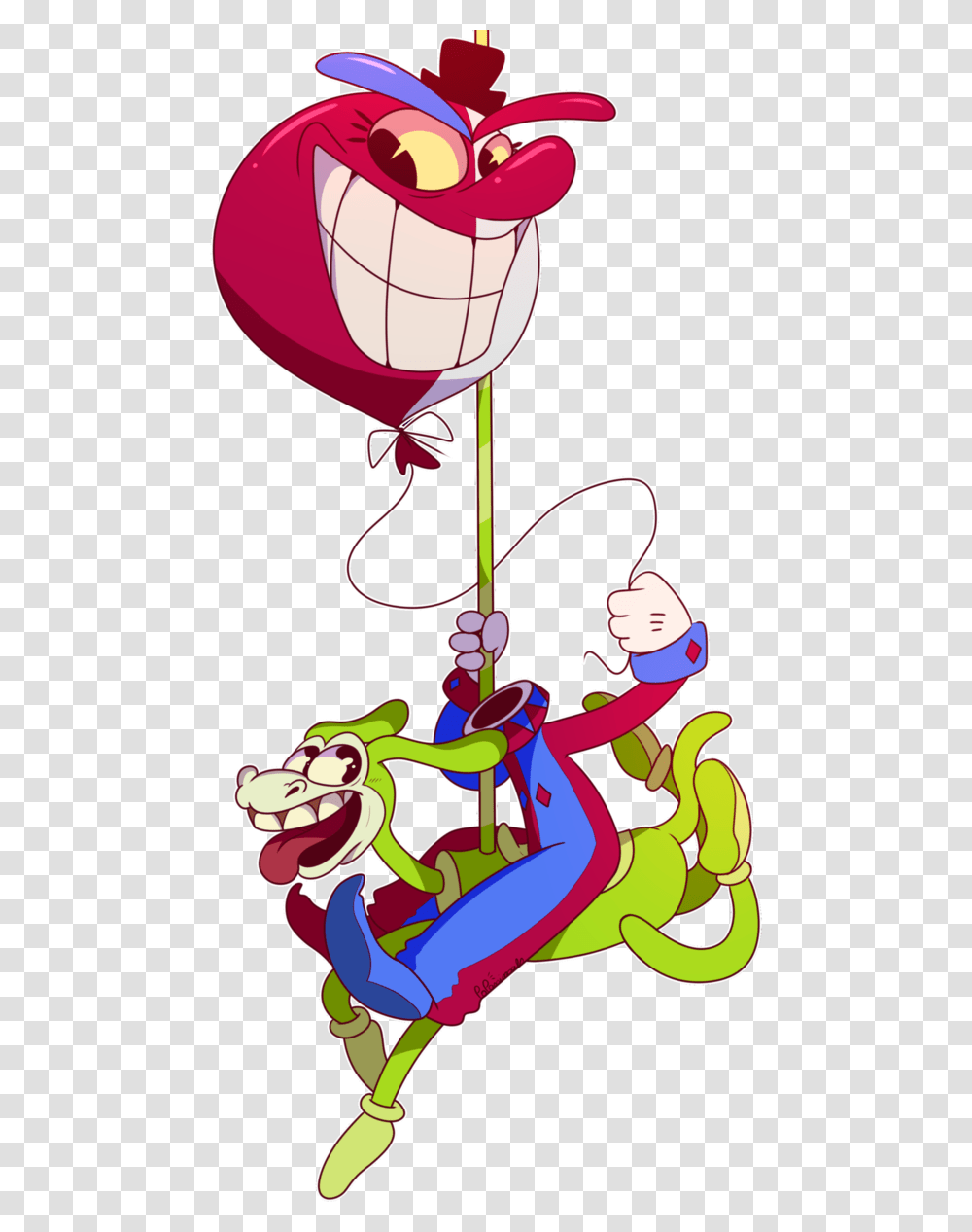 Bepis The Blown By Popanimals Cuphead Game Deal With, Ball, Balloon Transparent Png