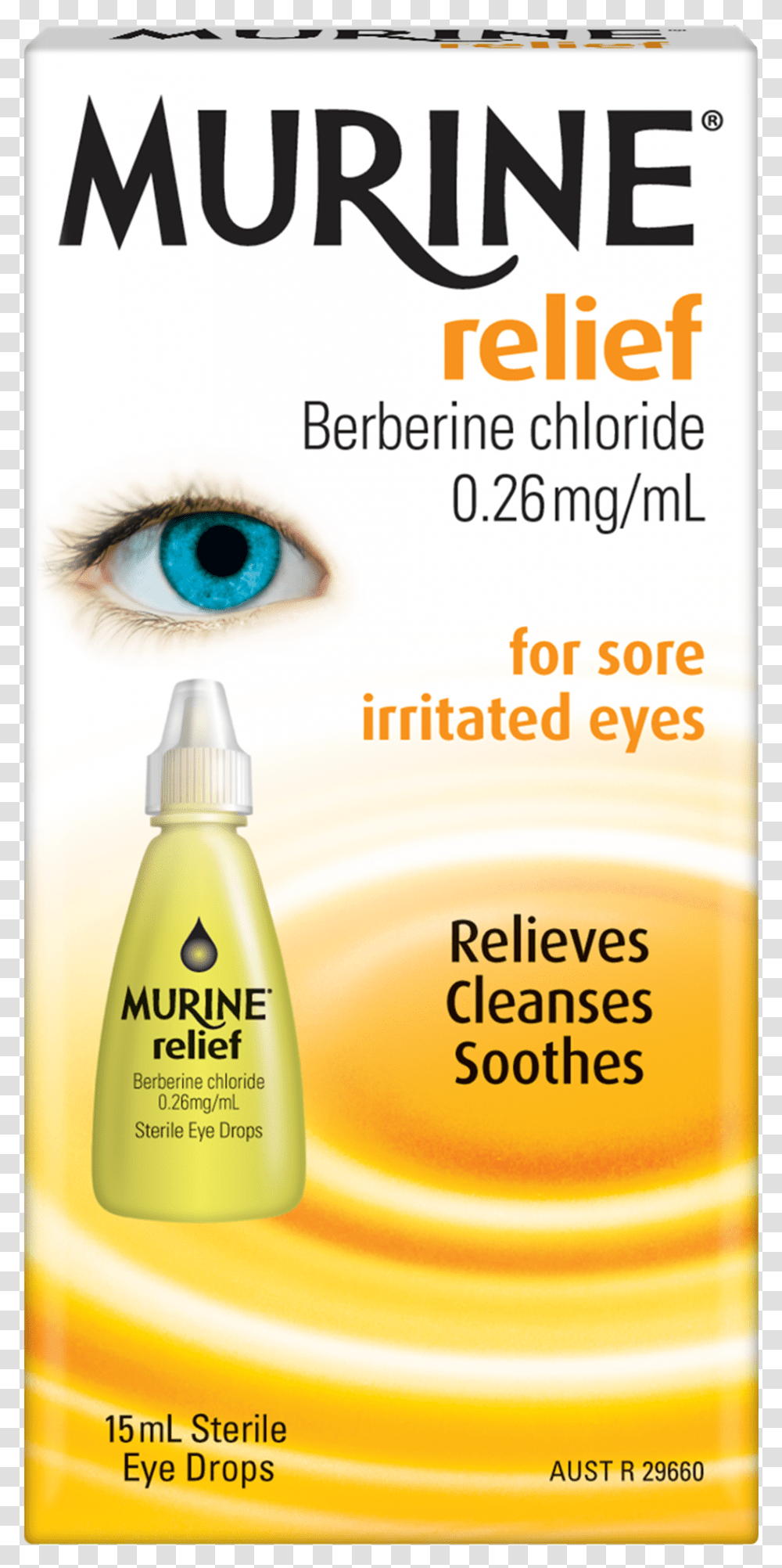 Berberine Eye Drops, Bottle, Cosmetics, Sunscreen, Flyer Transparent Png