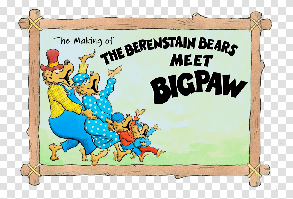 Berenstain Bears, Label, Banner Transparent Png