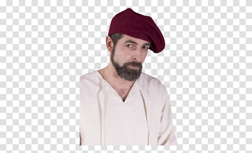 Beret France Image Turban, Clothing, Person, Face, Hat Transparent Png
