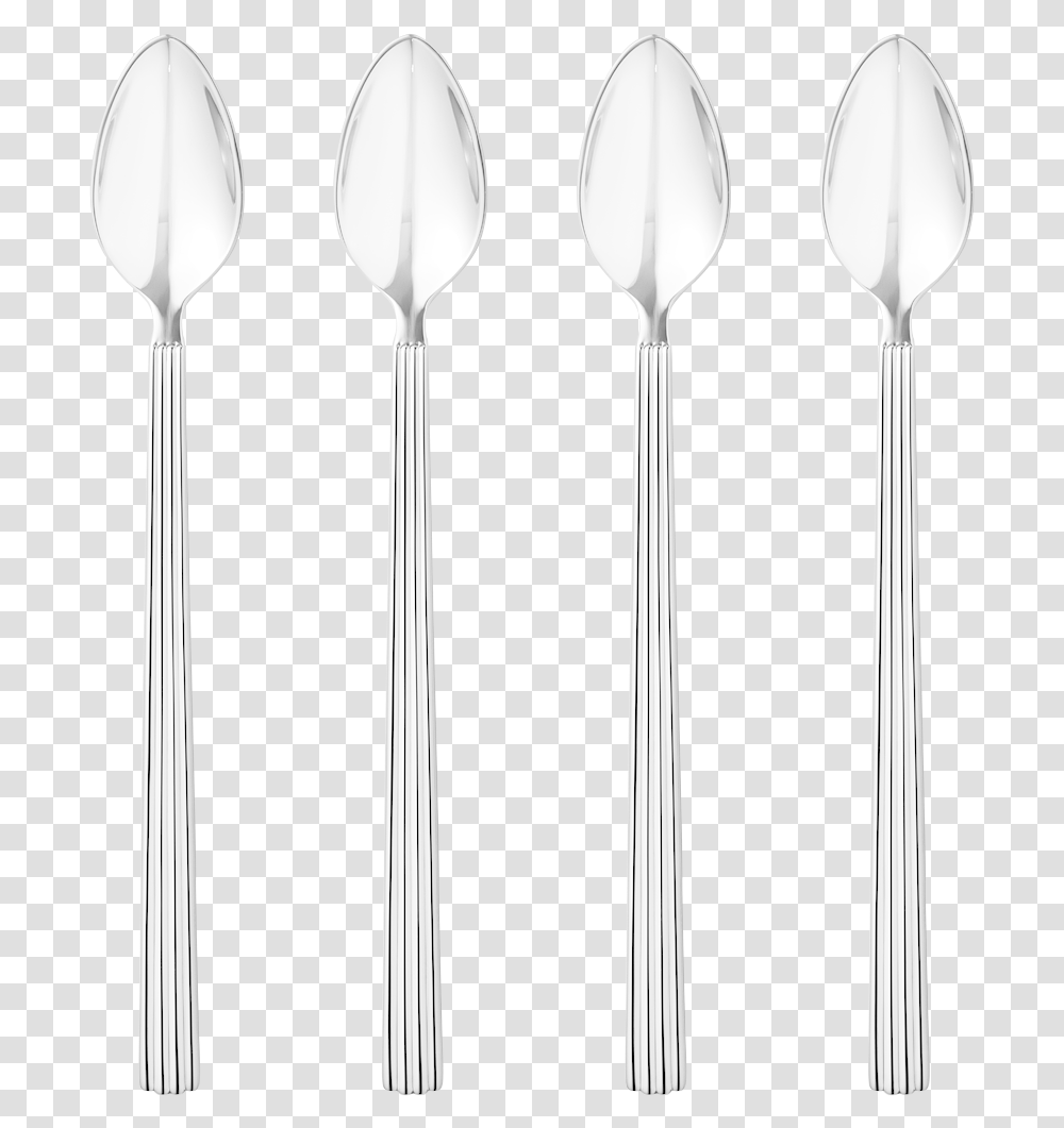 Bernadotte Long Spoon Giftbox 4 Pcs Original Design Spoon, Cutlery, Weapon, Weaponry, Spear Transparent Png