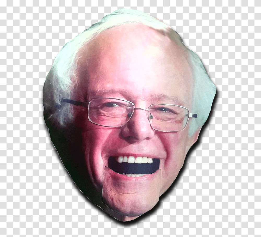 Bernie Sanders Face, Glasses, Accessories, Accessory, Person Transparent Png